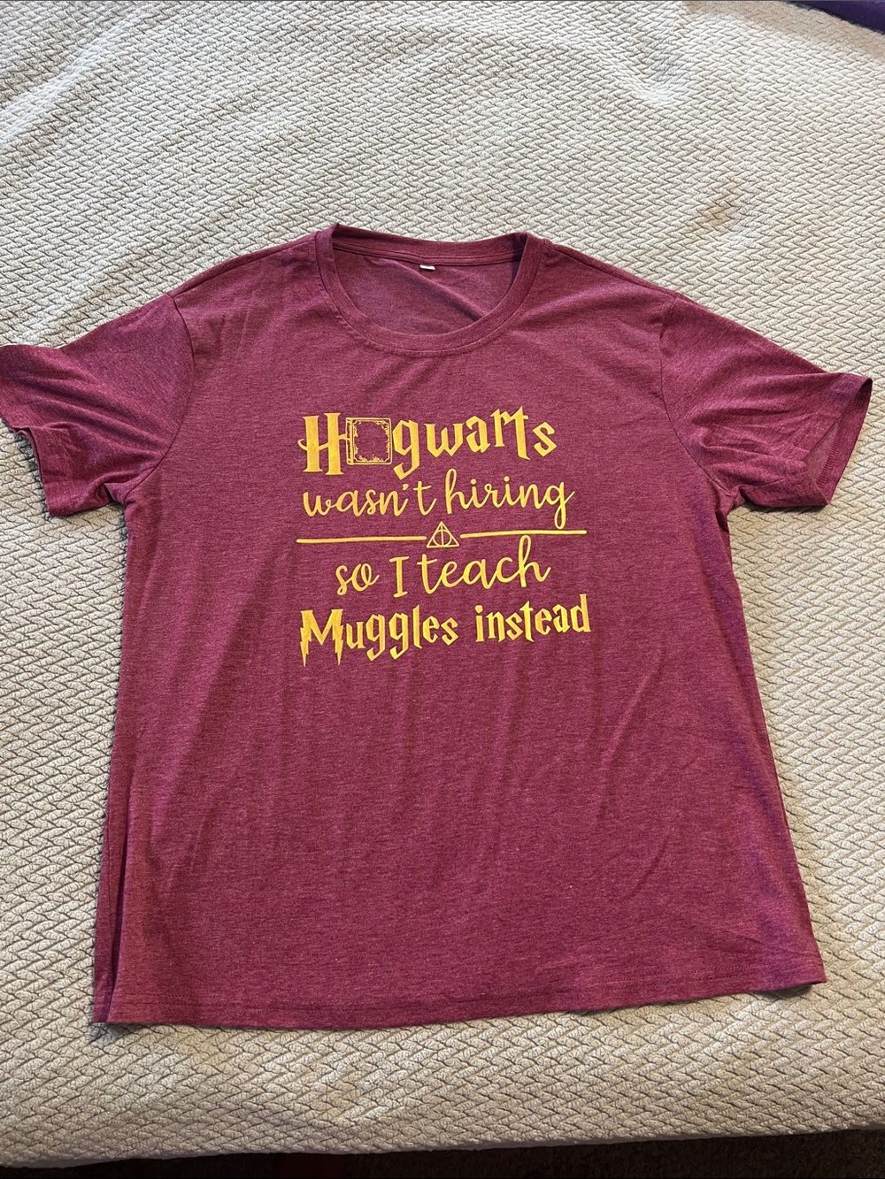 Hogwarts Teacher T-shirt NWOT